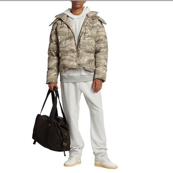 Stampd Cropped Camo Puffer Mens Jacket -‎ Size L - Picture 2 of 13